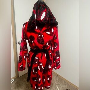 Marvel Red and Black Spider-Man Kids Robe